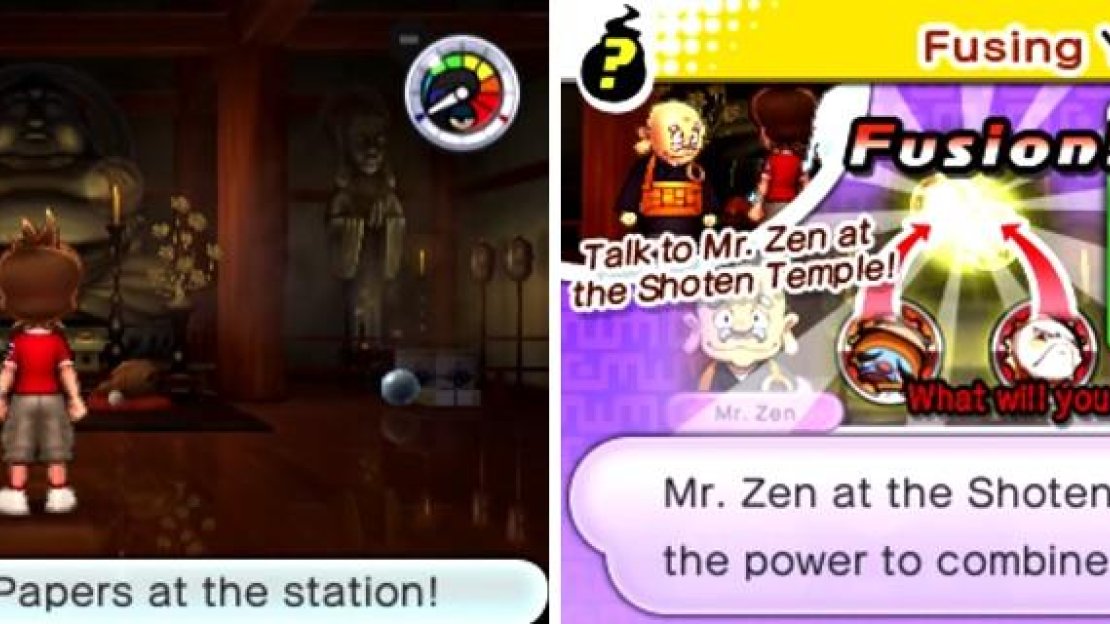 Completing Fusion Time will allow you to combine Yokai and items together.