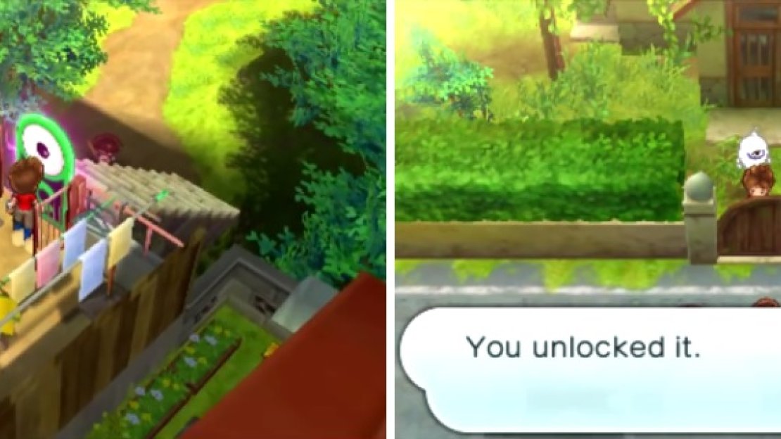 You’ll need to go past the Watch Lock (left) to get to Byrd’s house. Don’t forget to unlock the front gate (right).