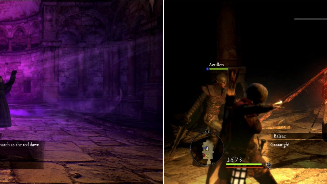 Balsac talks a big game (left) but his body can’t back up his boasting (right).