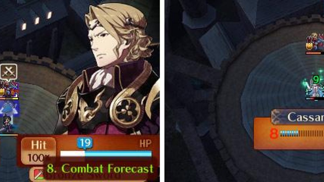 This spot will allow you to heal so that Xander doesn’t defeat you!