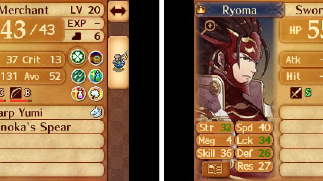 Left: Level cap without Eternal Seal. Right: Level cap broken using 3 Eternal Seals.