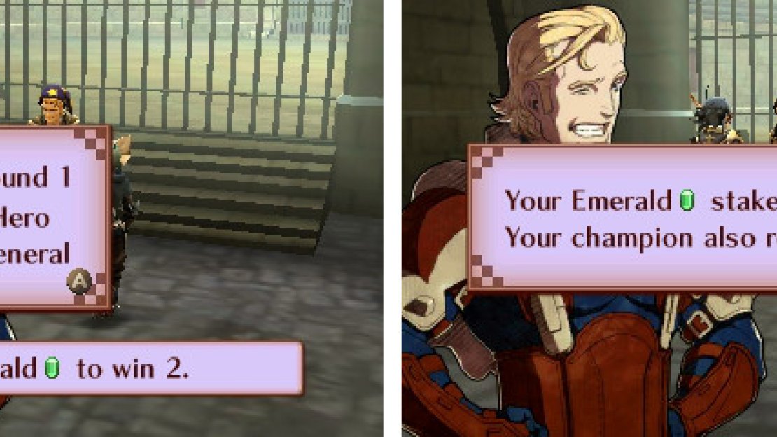 Betting and winning a round in the Arena