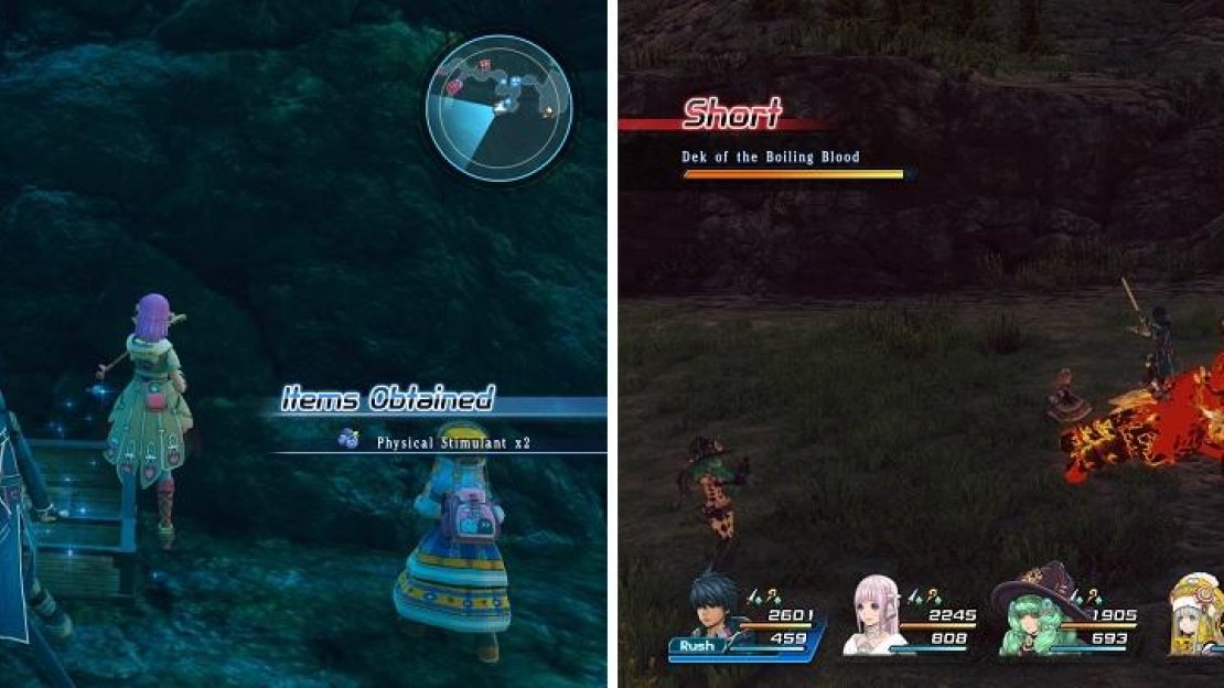 The Physical Stimulant (left) is used for the Mother’s Medicine quest. Dek of the Boiling Blood is pretty easy to find (right).