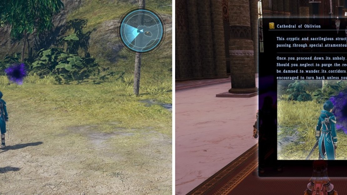 The portals leading to the Cathedral will randomly appear through certain maps.