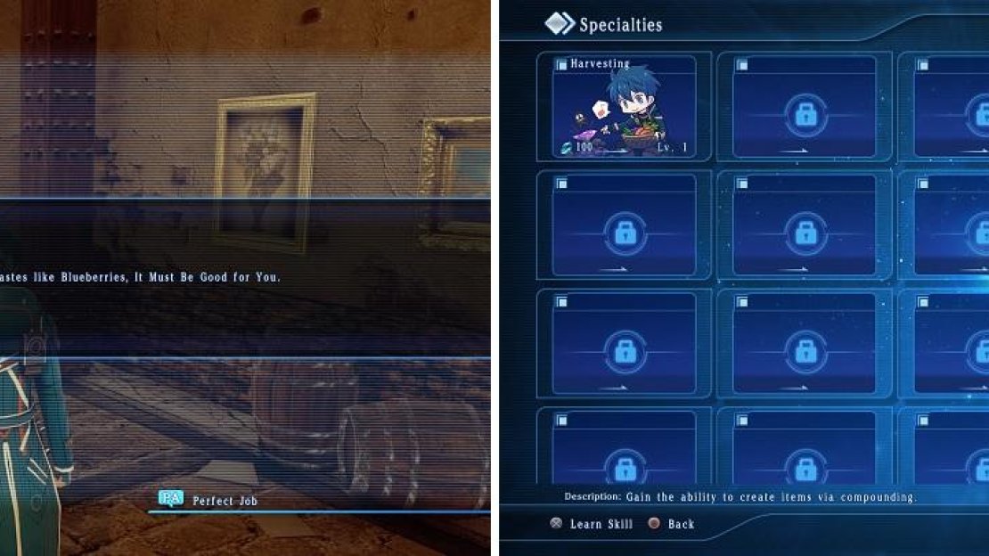 Completing the quests you get from Welch will always net you a specialty skill used for Item Creation.