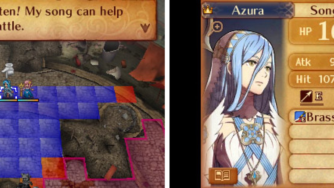 Azura will refresh a unit of your choice each turn. Handy!
