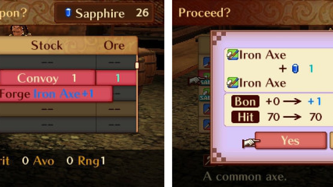 Forging an Iron Axe+1
