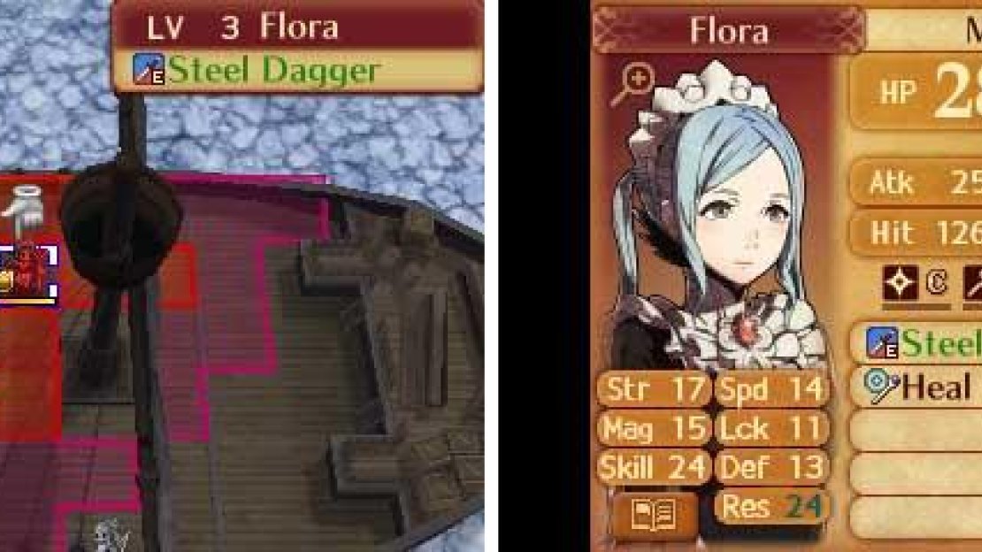 The boss is Flora, your retainer in Nohr, and Felicia’s sister.