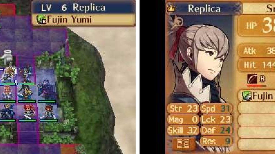 Replicas have the same appearance and everything, really. They just don’t talk and are named “Replica”.