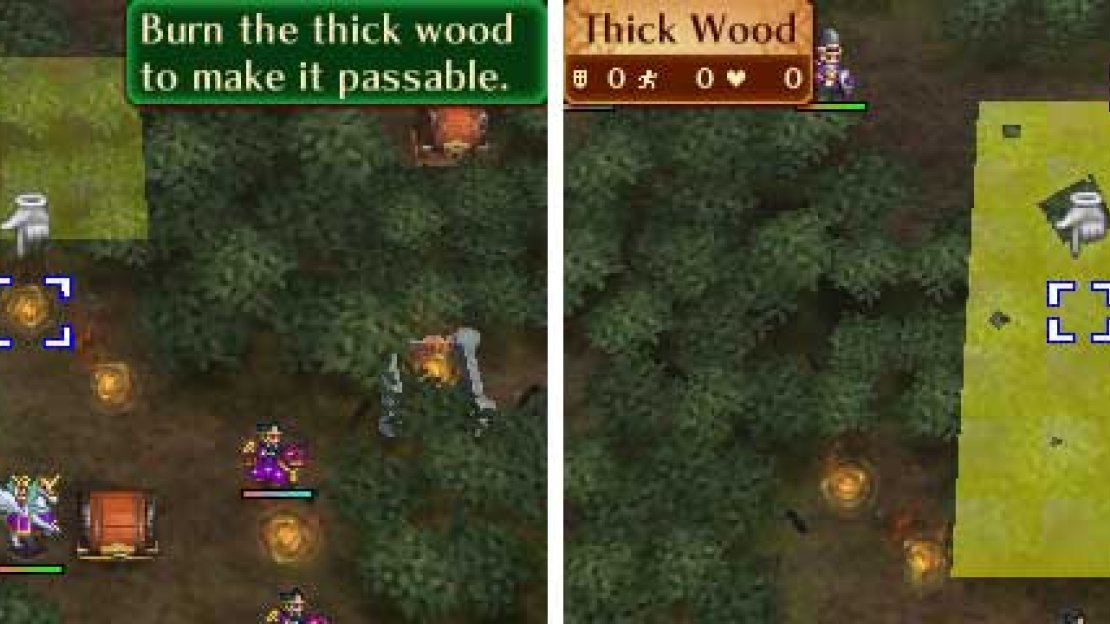 You can burn down ALL the trees!