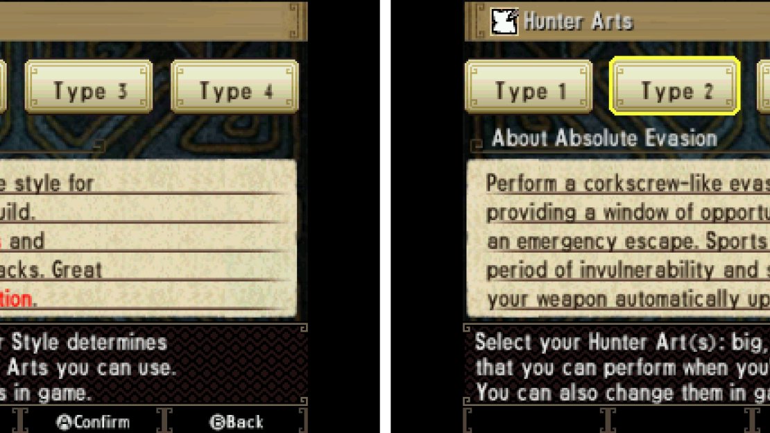 Select your starting hunting style and art(s). Don’t worry, you can change them later!