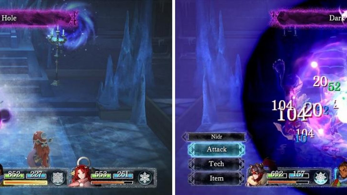 Black Hole (left) is similar to Demi. Dark Matter (right) is a very powerful single-target skill.