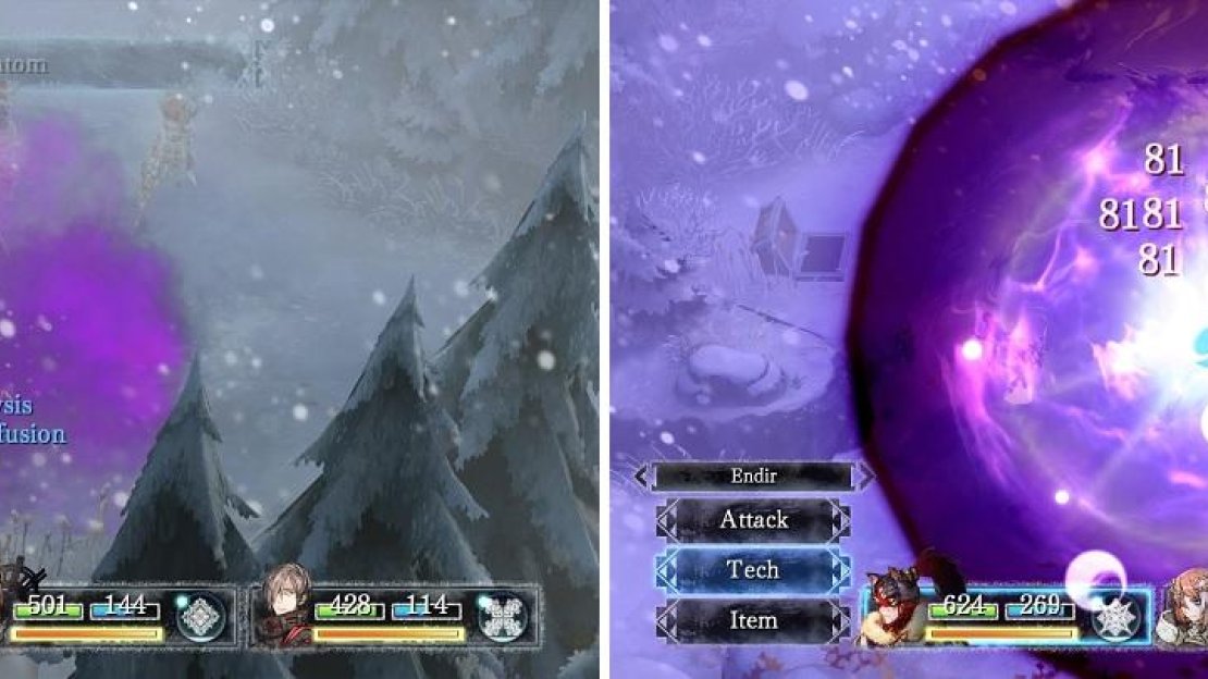 Phantom is great for debuff kills (left). Most of Fides’ skills are shadow elemental (right).