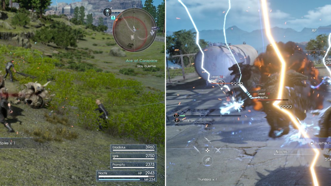 Bulettes are worth killing for their valuable Shield Spikes (left), but the proprietor of the Culless Munitions ship in Lestallum also seeks a Bulette Carapace (right).