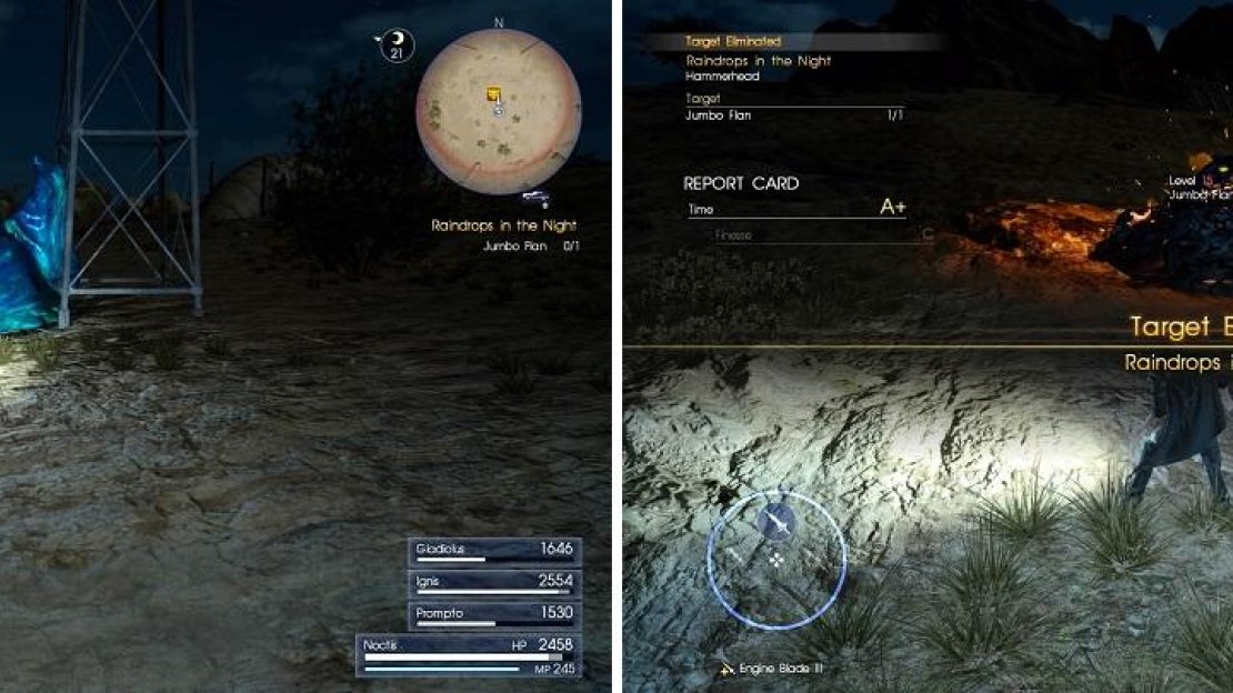 Some hunts are only available at night, so you might need to wait until night rolls around, although you are given the option to wait when accepting the hunt.
