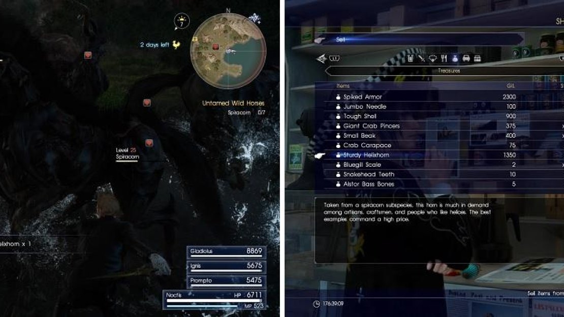The Sturdy Helixhorns that Spiracorns can drop sell for a nice amount of gil.