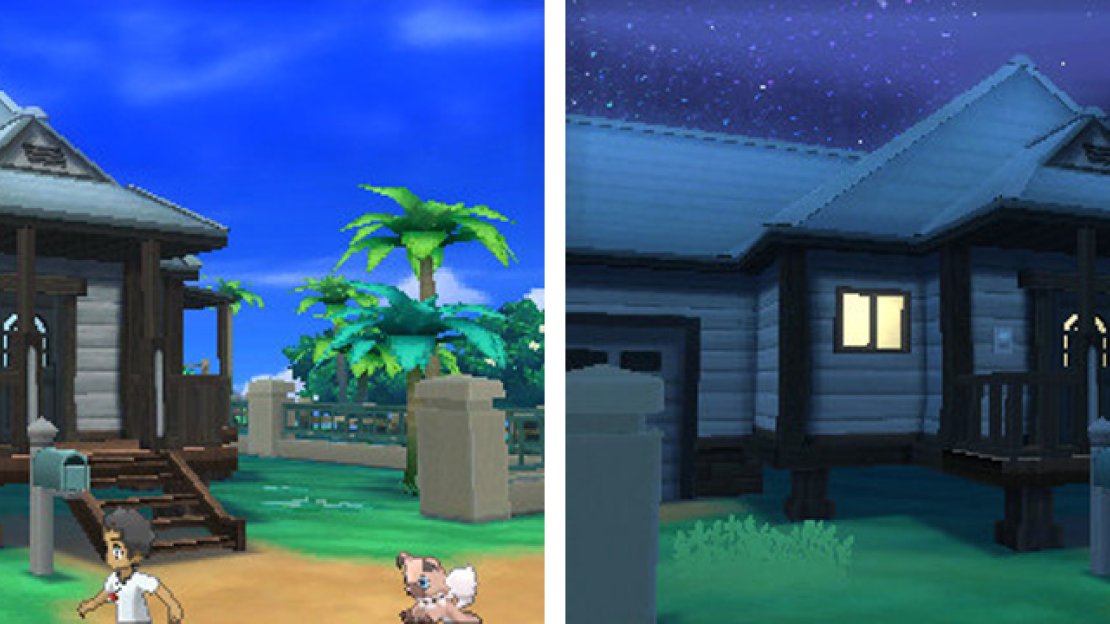 The two games are literally day and night, but the differences aren’t quite so.