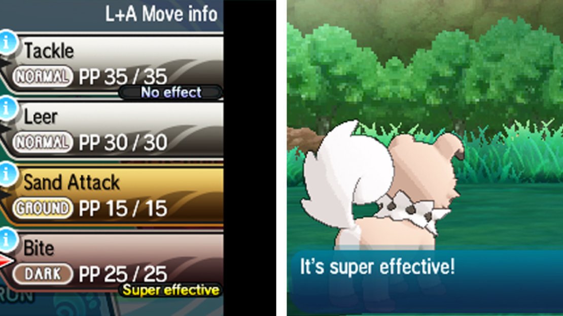 Landing super-effective hits is vital for success!
