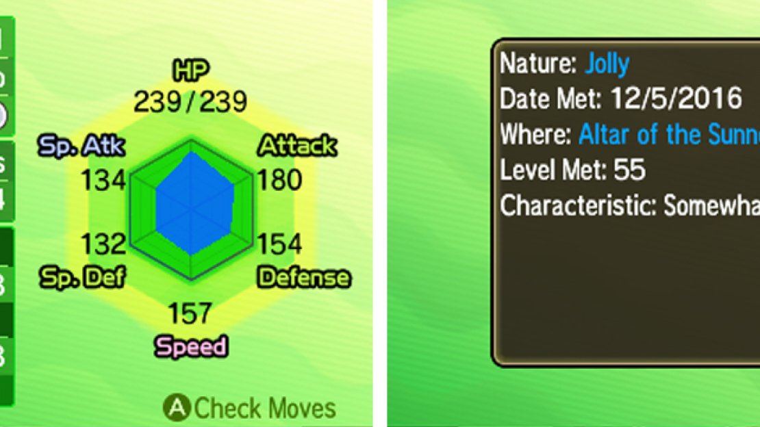 Our Solgaleo is Jolly, which means it has increased Speed.