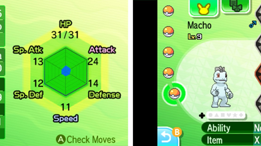 Machop comes with an X Attack, but it’s useless as a held item.