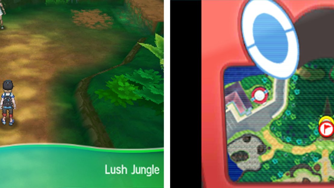 Many exotic Pokemon reside in this (mostly) undisturbed jungle.