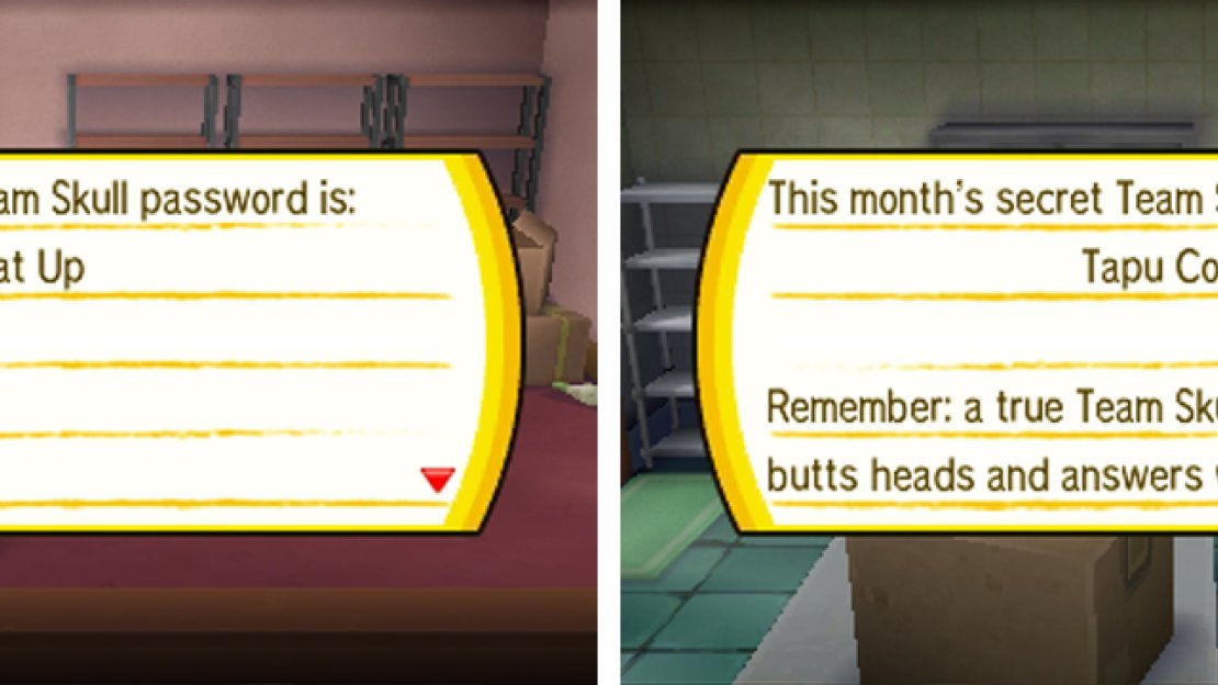 Tip: Never leave your passwords just lying around!