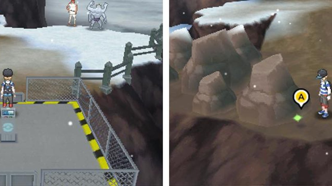 After visiting the PMC, you can glide back to the summit.