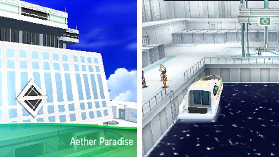 A high-tech facility floating south from the islands of Alola.