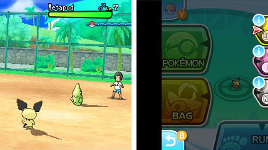 If your Pokémons’ HP and PP are running low, give them a rest!