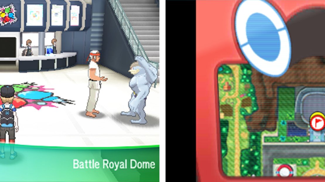 You can participate in Battle Royals midway through Akala Island.