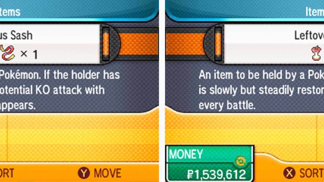 Remember that there’s almost no disadvantage in holding items.