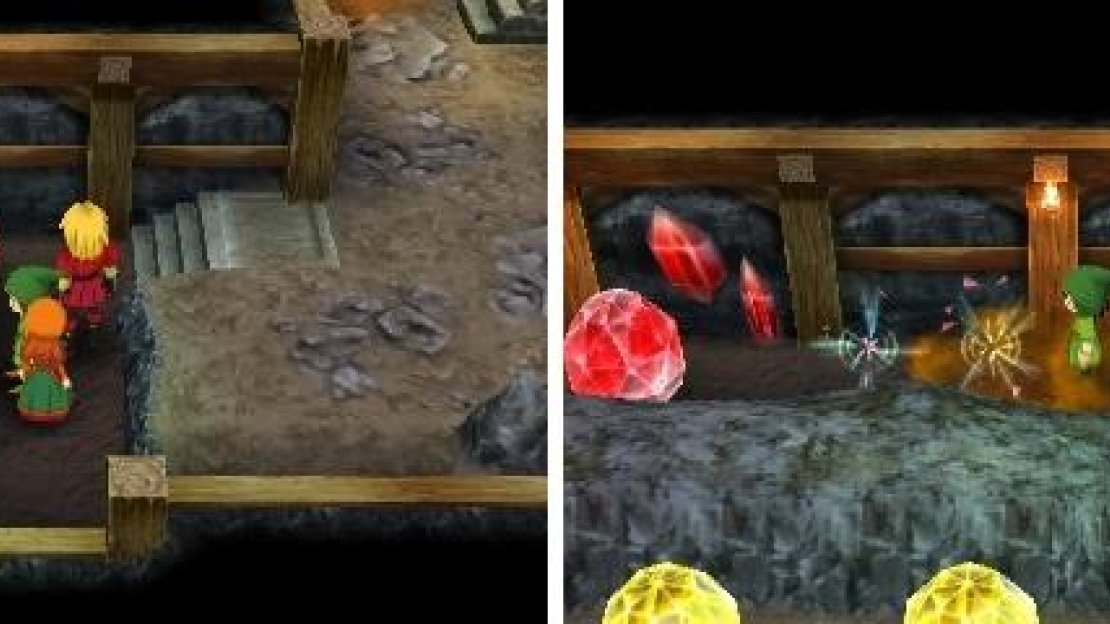 Push the colored gems into one of the same color to make them shatter and disappear.
