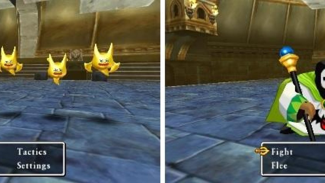 Take out the little guys (left) before you concentrate on the boss of each arena battle (right).