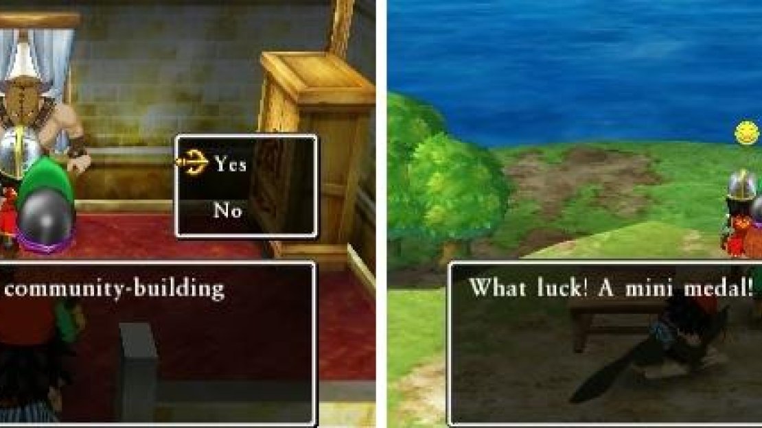 You can now recruit enough residents (left) to upgrade The Haven to its second level, allowing you to get some more loot (right).