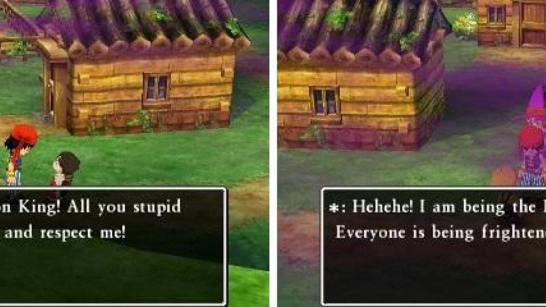 Either they’re playing a game or something very strange is going on in this village.