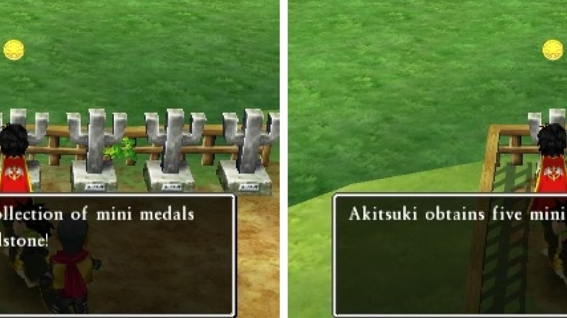 Check the one grave twice to get a whopping five Mini Medals!