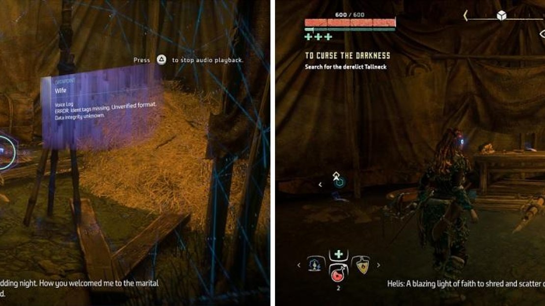 The Datapoints inside of the one tent offer a glimpse into the mind of Helis.