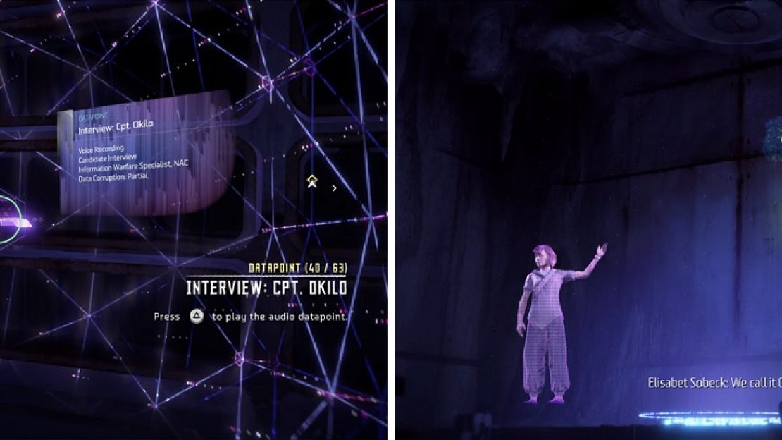There are a lot of Datapoints inside the facility (left), some of which are very important to the plot (right).