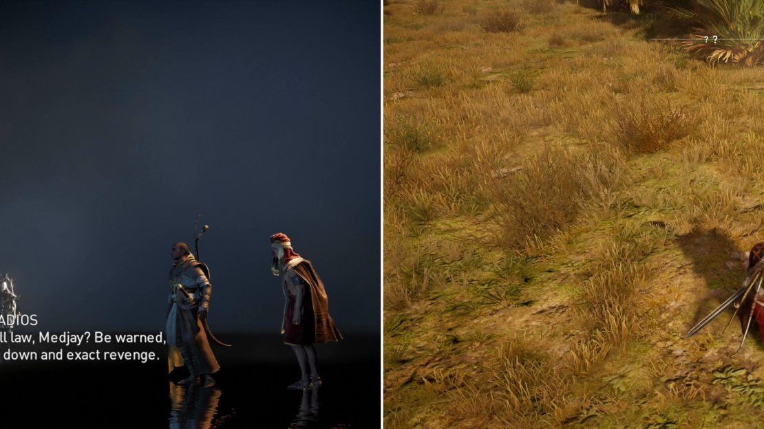 Phylakes will appear after you complete the quest “Gennadios the Phylakitai” (left). After you kill a Phylakes, be sure to confirm the kill (right).