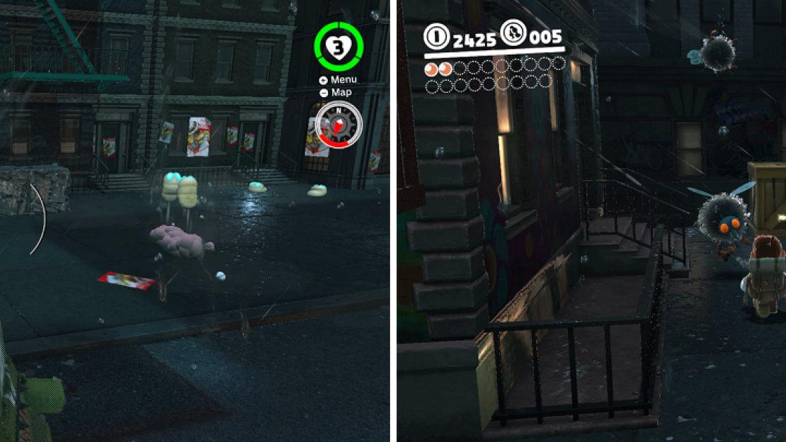 Stingbys are harmless in their larval state (left), but can be a nuisance in their fly form (right).