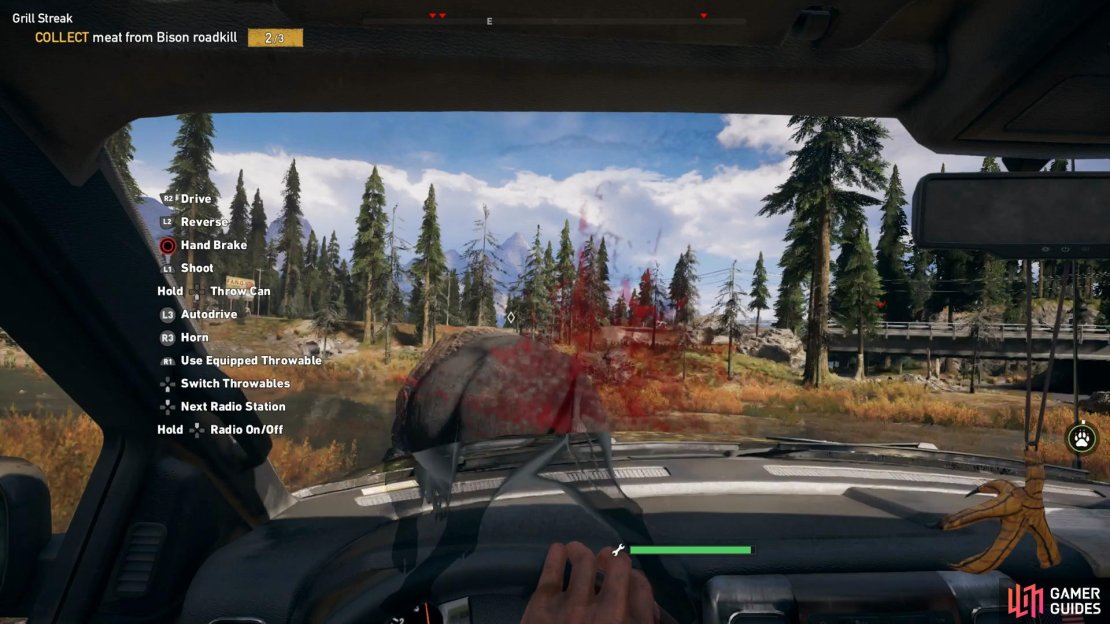 You&rsquo;ll need a Sturdy vehicle to damage the Bison&rsquo;s and without a repair tool, many trips to the nearby garage.