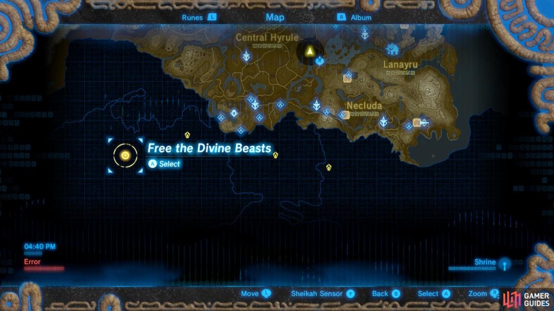 The Legend of Zelda: Breath of the Wild Screenshot