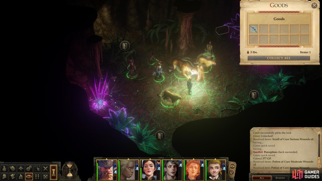 Loot a chest for a &ldquo;Frost Longbow +1&rdquo;.