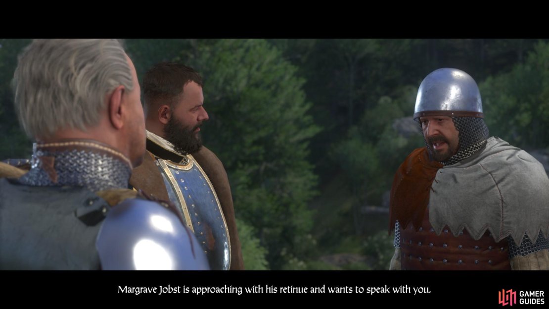 Finally, there is some potentially good news. Jobst of Luxembourg, the cousin of King Wenceslas and Sigismund and the Margrave of Moravia, has decided to betray Sigismund and aid in the recapture of Talmberg.