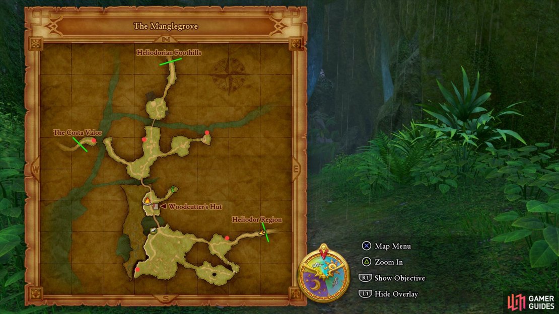 You&rsquo;ll find the Crossbow Targets in the following positions.