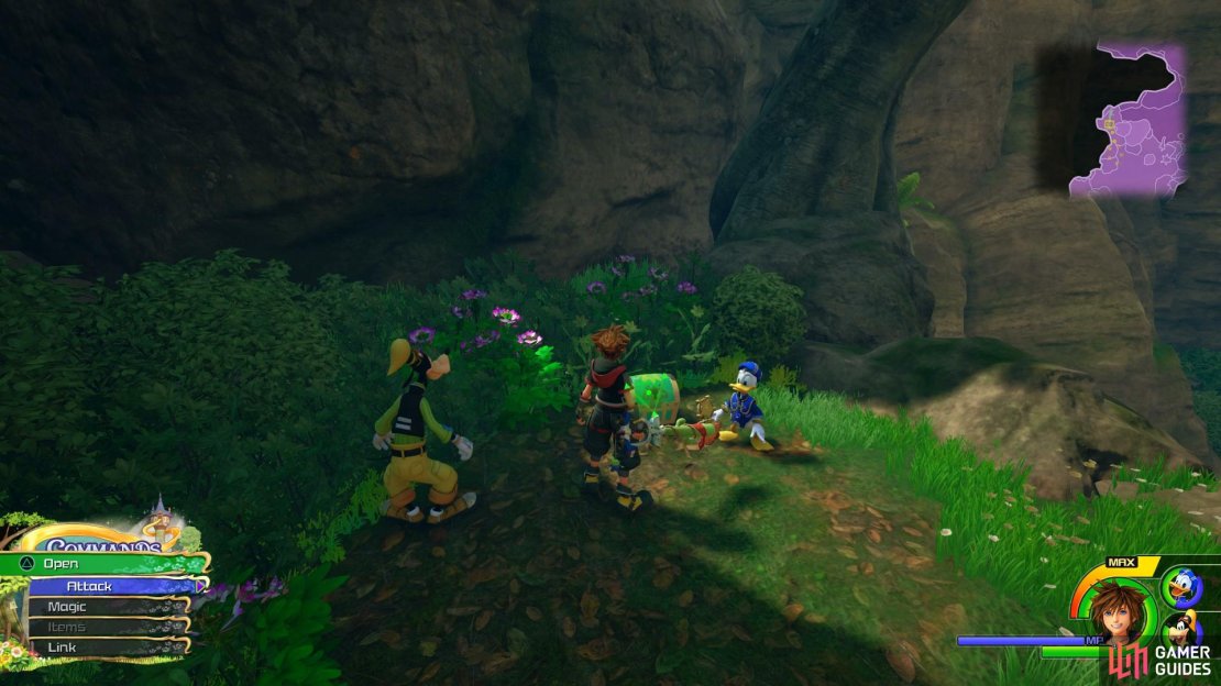 Use High Jump to reach this ledge.