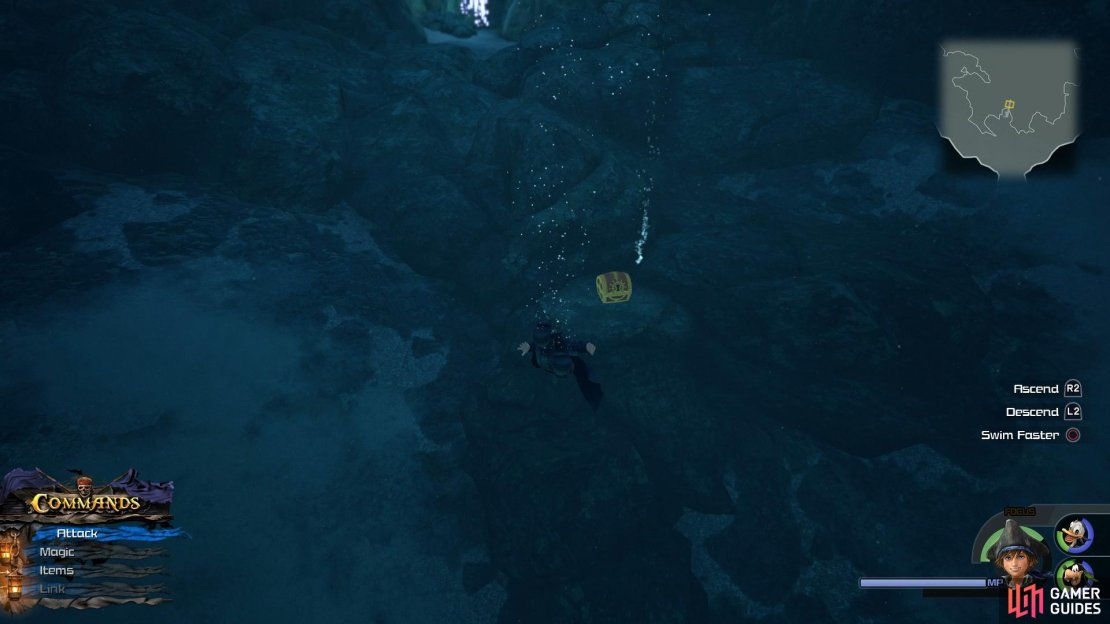 Don’t forget to loot this chest after defeating the boss.