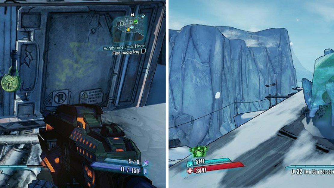 You shouldn’t have too much trouble getting the ECHOs needed for this mission, although you will need to do a bit of platforming for the second one (right).