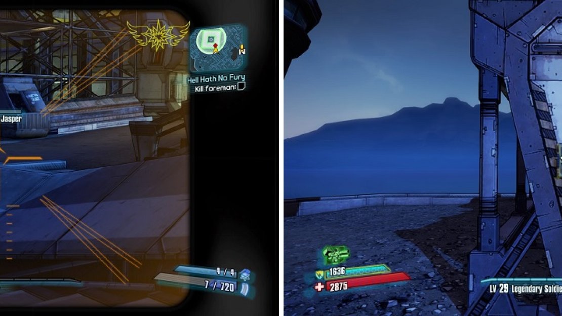 Foreman Jasper is basically a Badass Engineer (left). The container you need (right) is pretty easy to find.