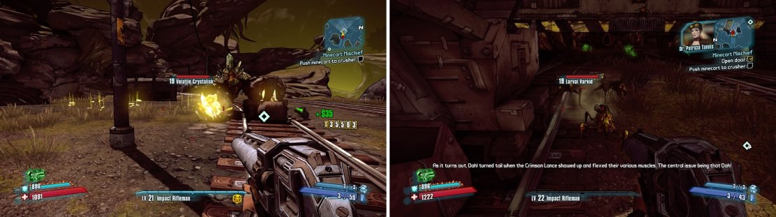 You’ll likely need to stop along the way to take care of some pesky enemies.